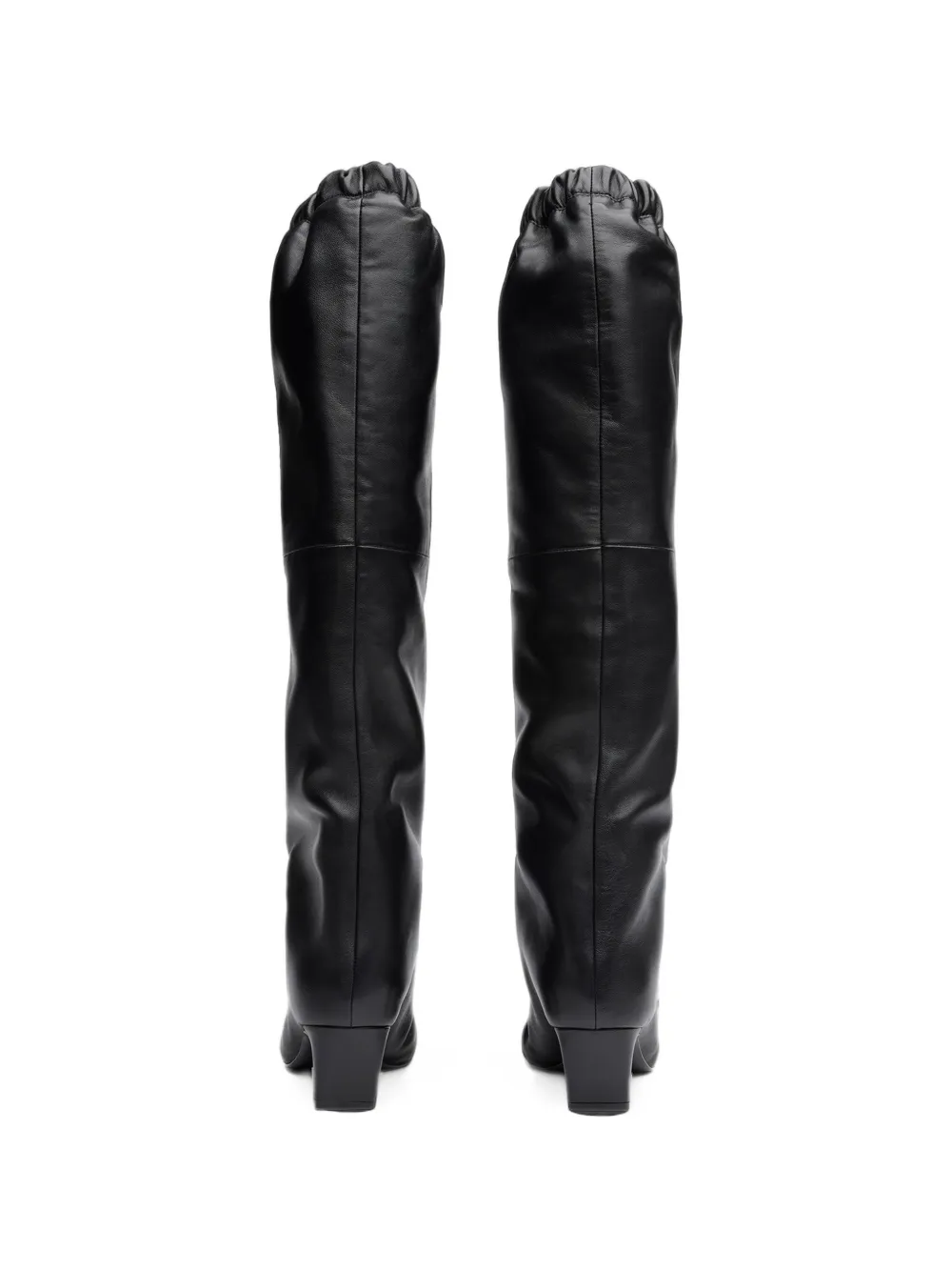 Ash Victoria pointed-toe knee-high boots Zwart