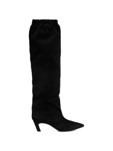 Ash Victoria suede knee-high boots