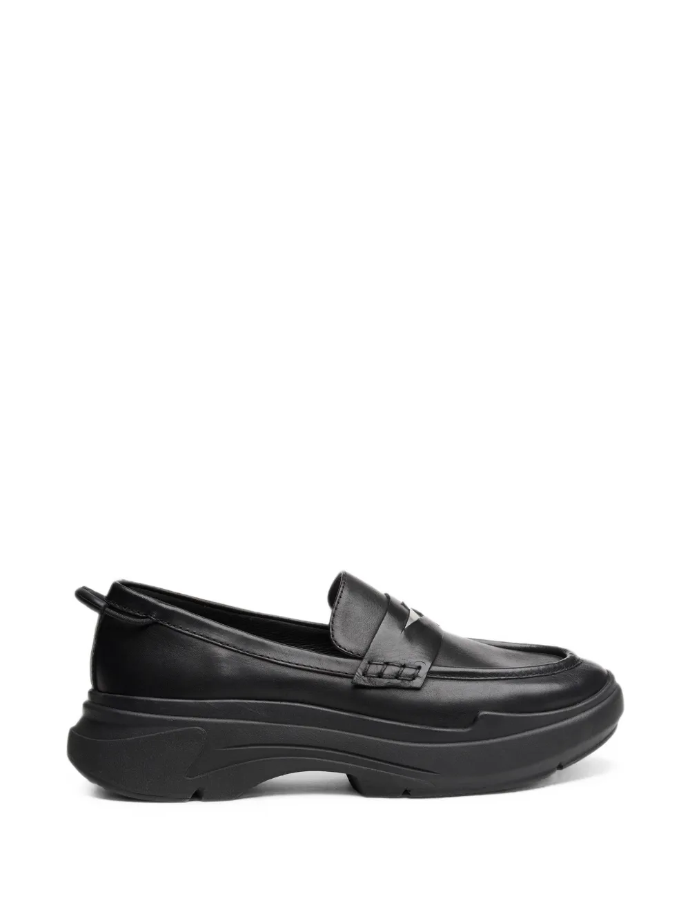 Ash Nolita Platform Loafers In Black