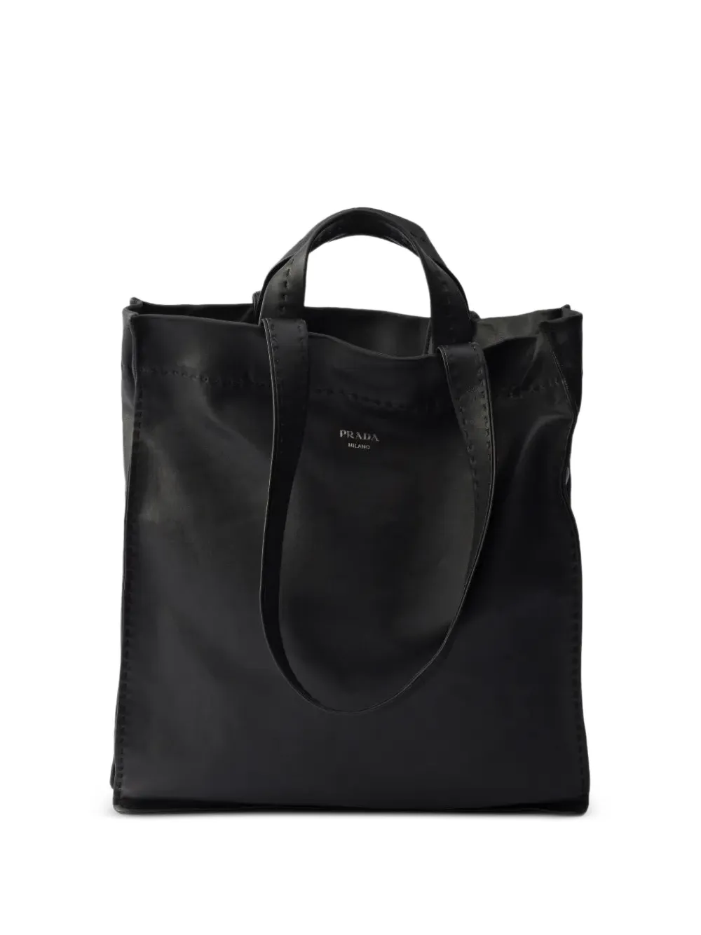 Prada Nappaleren shopper Zwart