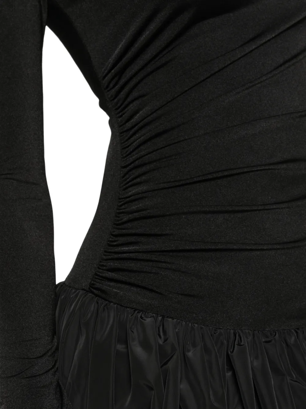 THE ANDAMANE Alex mini dress Zwart