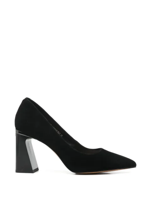 SERGIO MORETTI FIRENZE Spitze Pumps mit Blockabsatz
