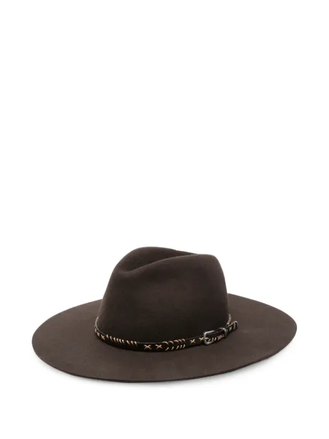 Golden Goose buckle-detail fedora hat