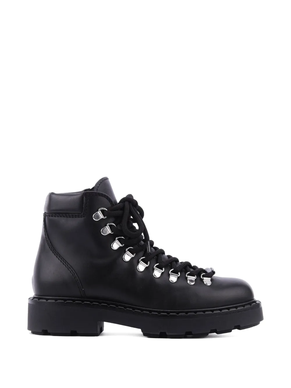 Paul Warmer Courchevel lace-up combat boots
