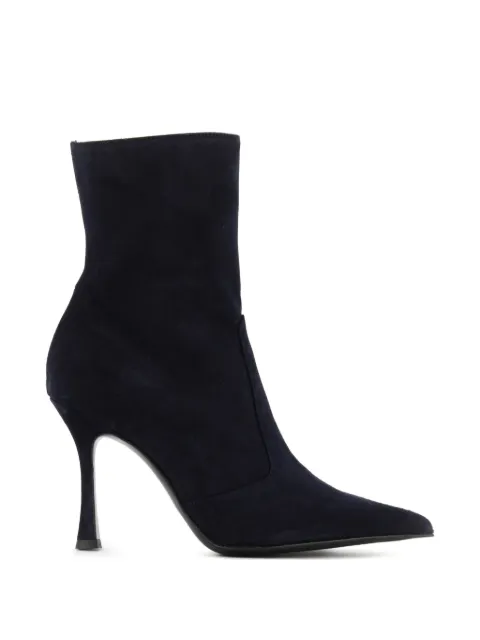 Paul Warmer Patrice suede ankle boots