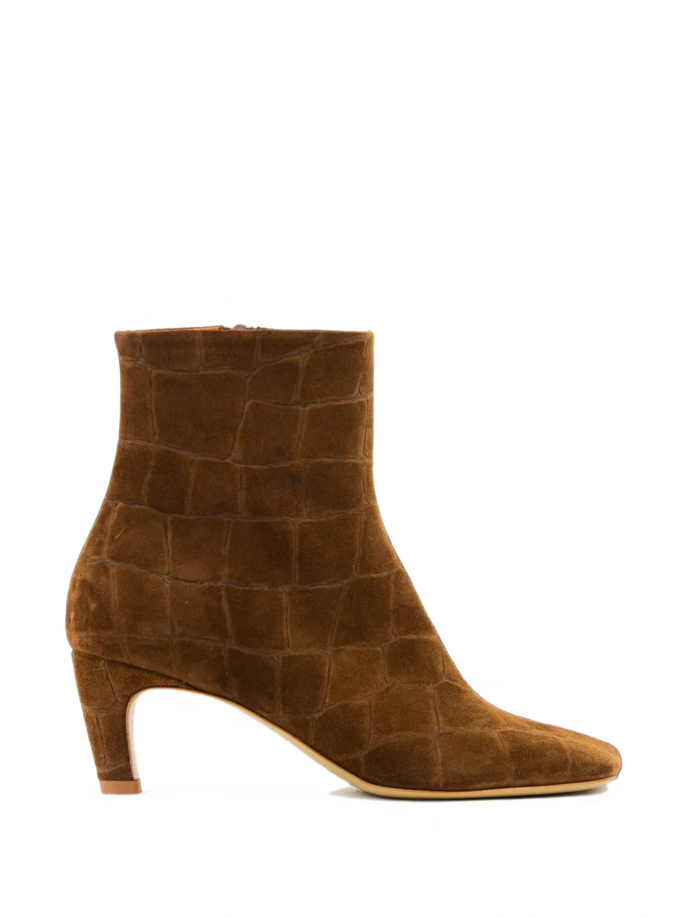 Elena Iachi croc-effect ankle boots
