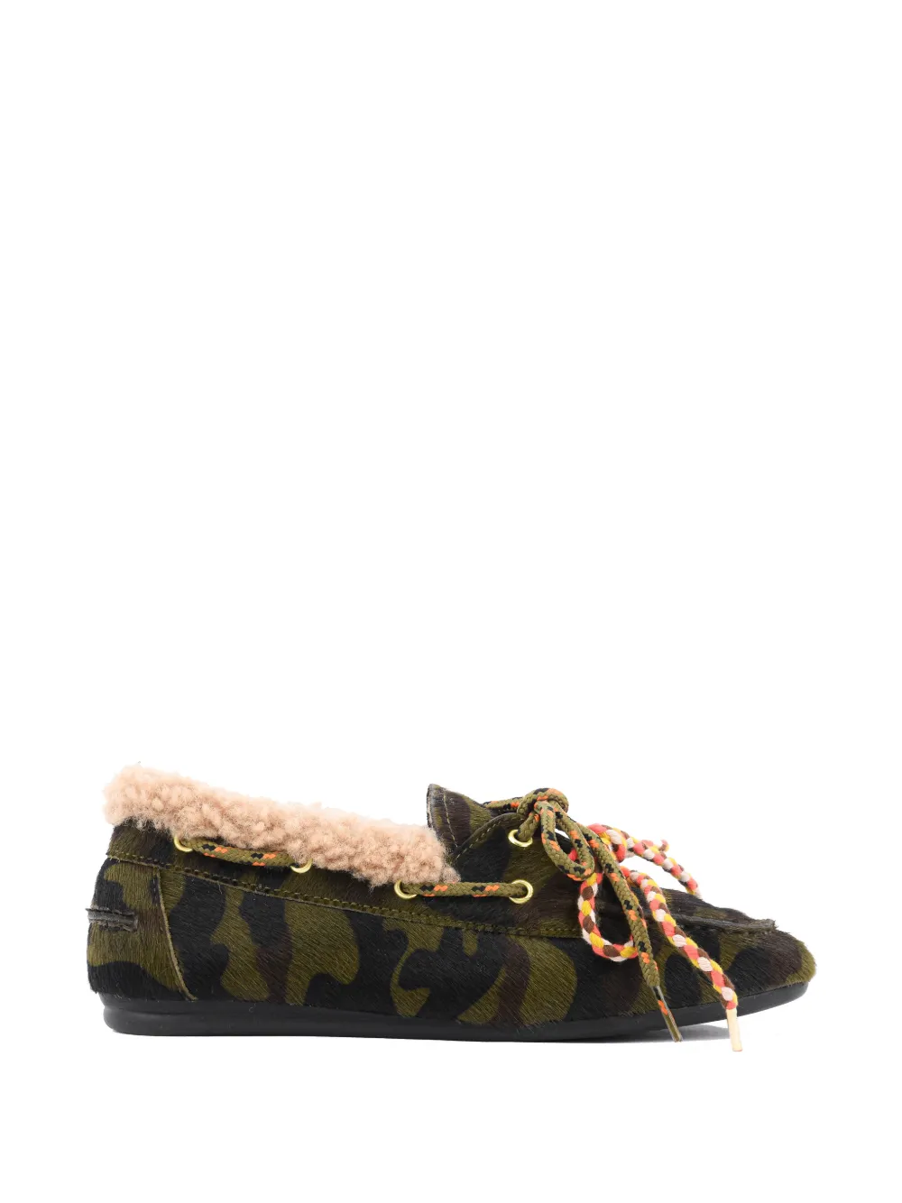 TORAL SHOES Loafer mit Camouflage-Print - Grün