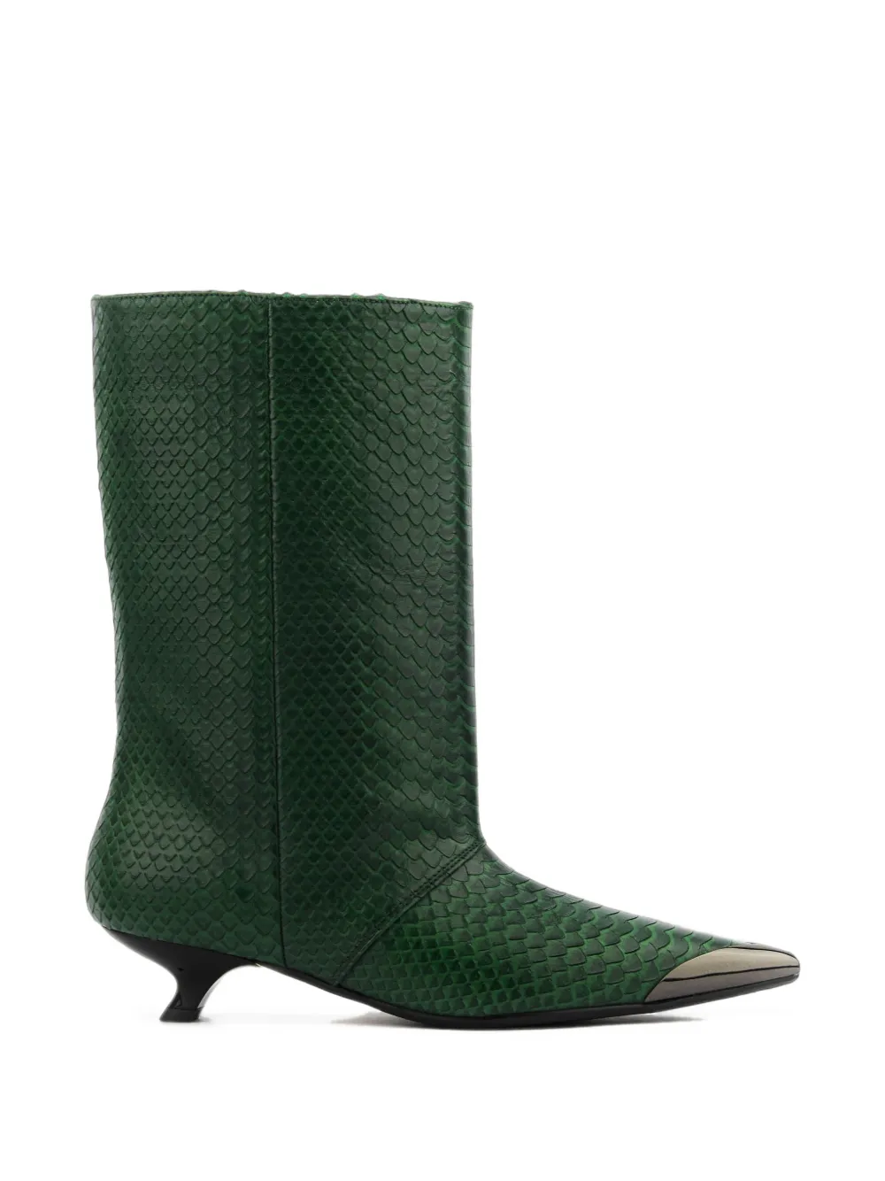ROTUE Sugar Sweet python-skin boots