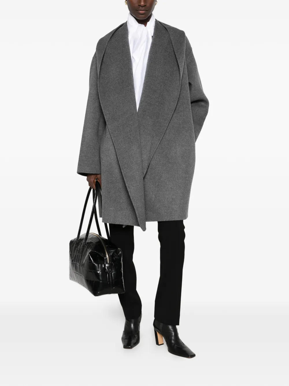 TOTEME Straight broek Zwart