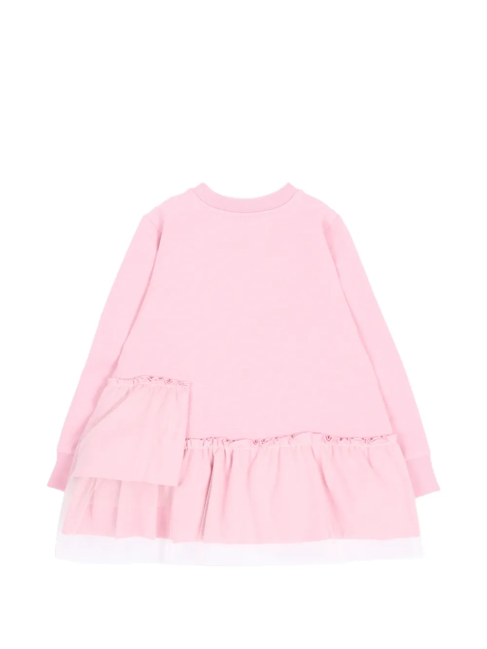 MSGM Kids Jurk verfraaid met kristallen Roze