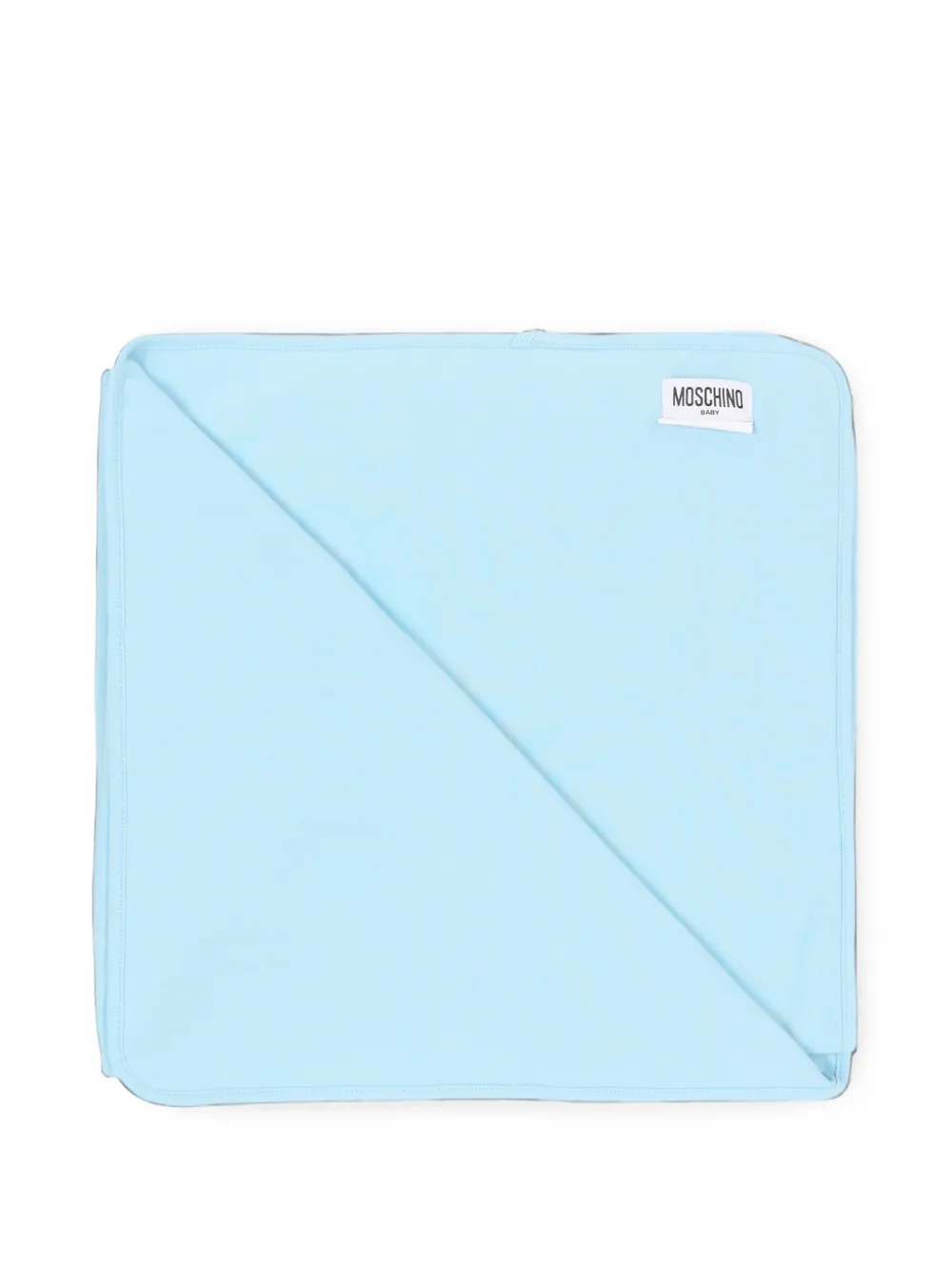 Moschino Kids Teddy Bear blanket - Blu