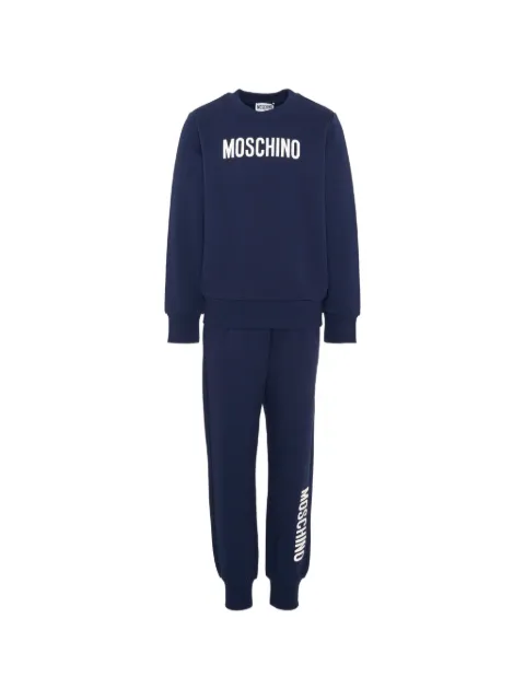 Moschino Kids logo-print tracksuit