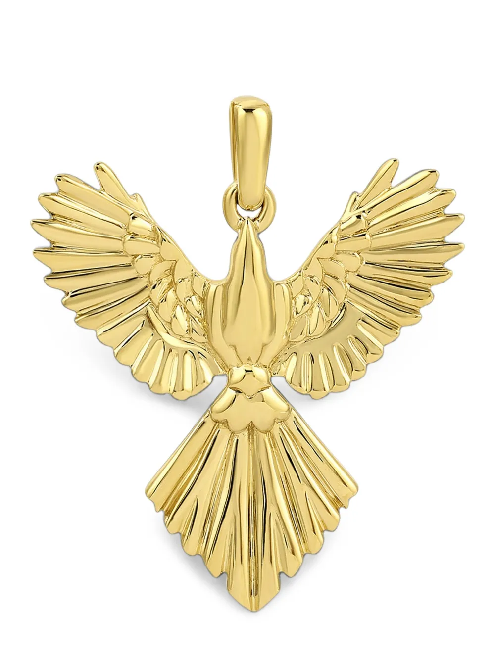 Anita Ko Phoenix Pendant in Gold, view 2