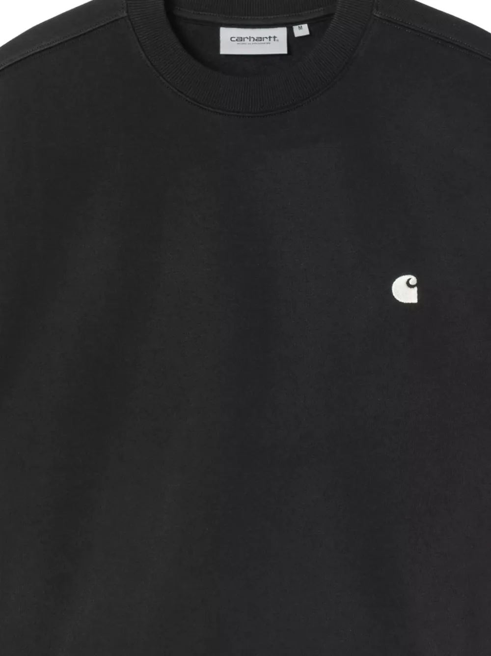 Carhartt WIP Sweater met geborduurd logo Zwart