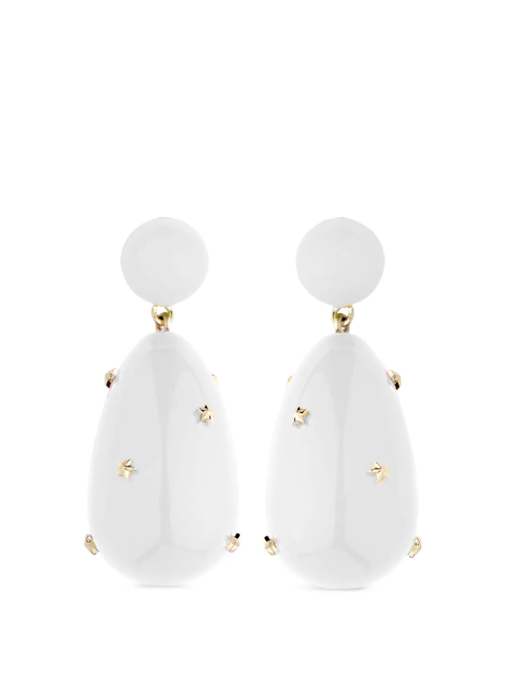 Eshvi boucles d'oreilles pendantes - Blanc Eshvi boucles d'oreilles pendantes - Blanc