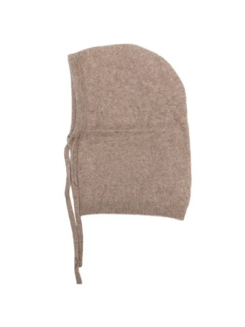 P.A.R.O.S.H. knitted tie-fastening balaclava