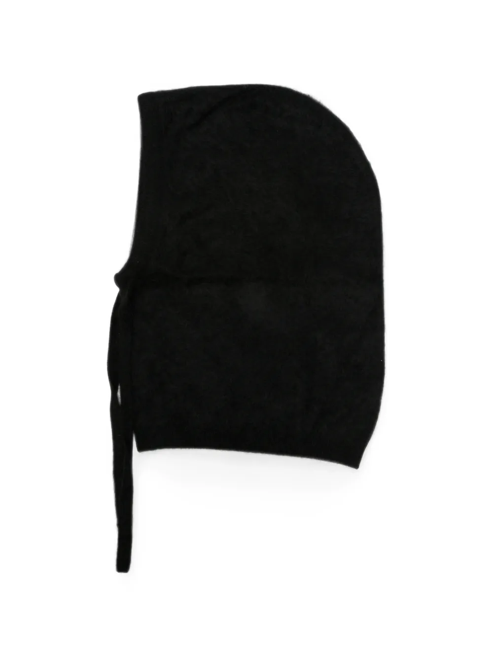 P.a.r.o.s.h Brushed-knit Balaclava Hat In Black