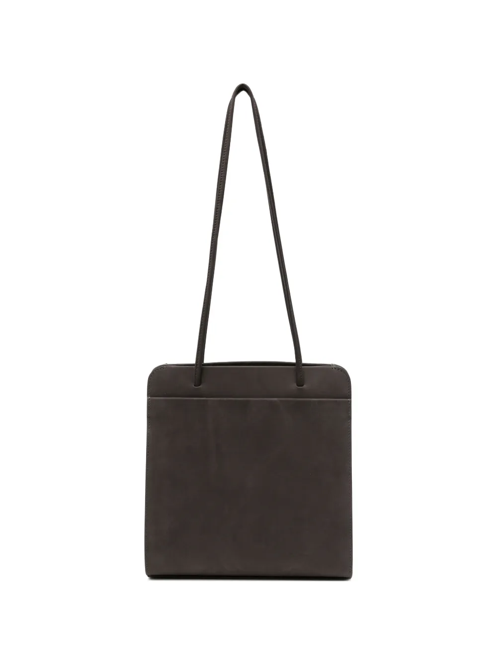 FANE Lisse leather shoulder bag - Brown