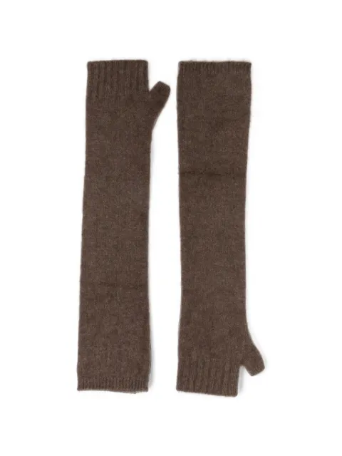 P.A.R.O.S.H. ribbed-knit fingerless gloves
