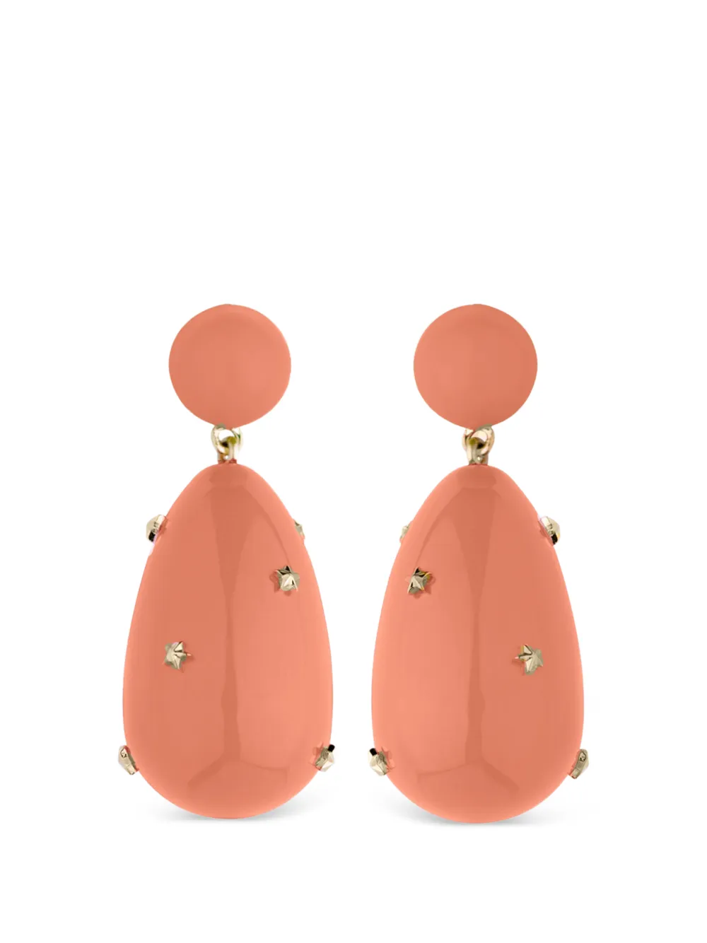 Eshvi boucles d'oreilles pendantes - Rose Eshvi boucles d'oreilles pendantes - Rose