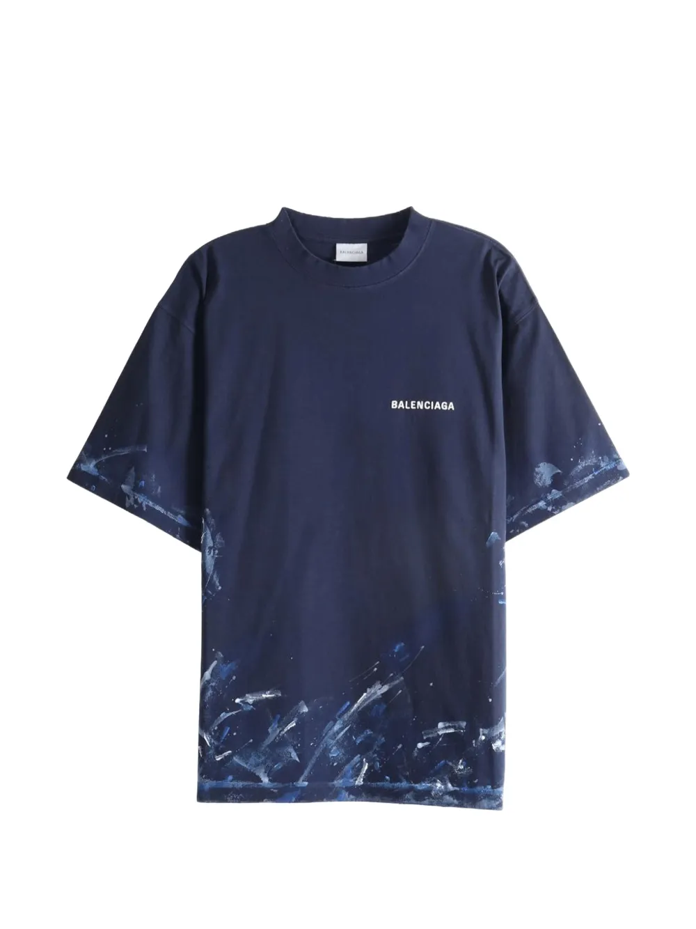 Balenciaga paint-splatter T-shirt