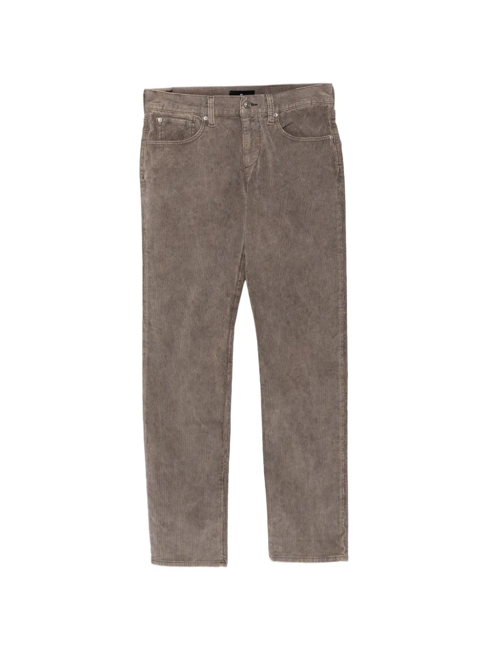 7 For All Mankind The Straight corduroy trousers - Tons neutres 7 For All Mankind The Straight corduroy trousers - Tons neutres