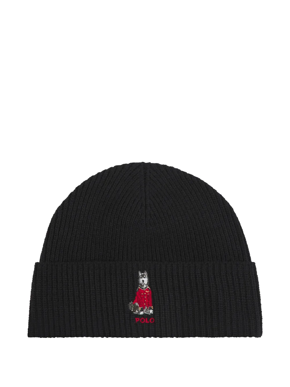 Polo Ralph Lauren Holiday Dog beanie - Nero