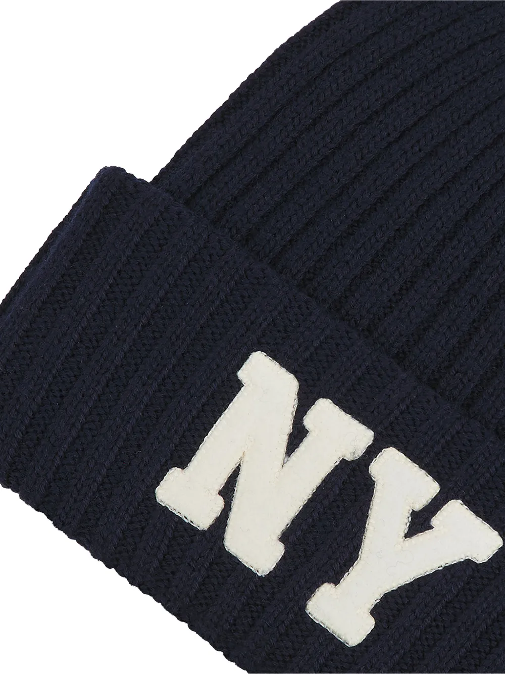 Polo Ralph Lauren NY ribgebreide muts Blauw