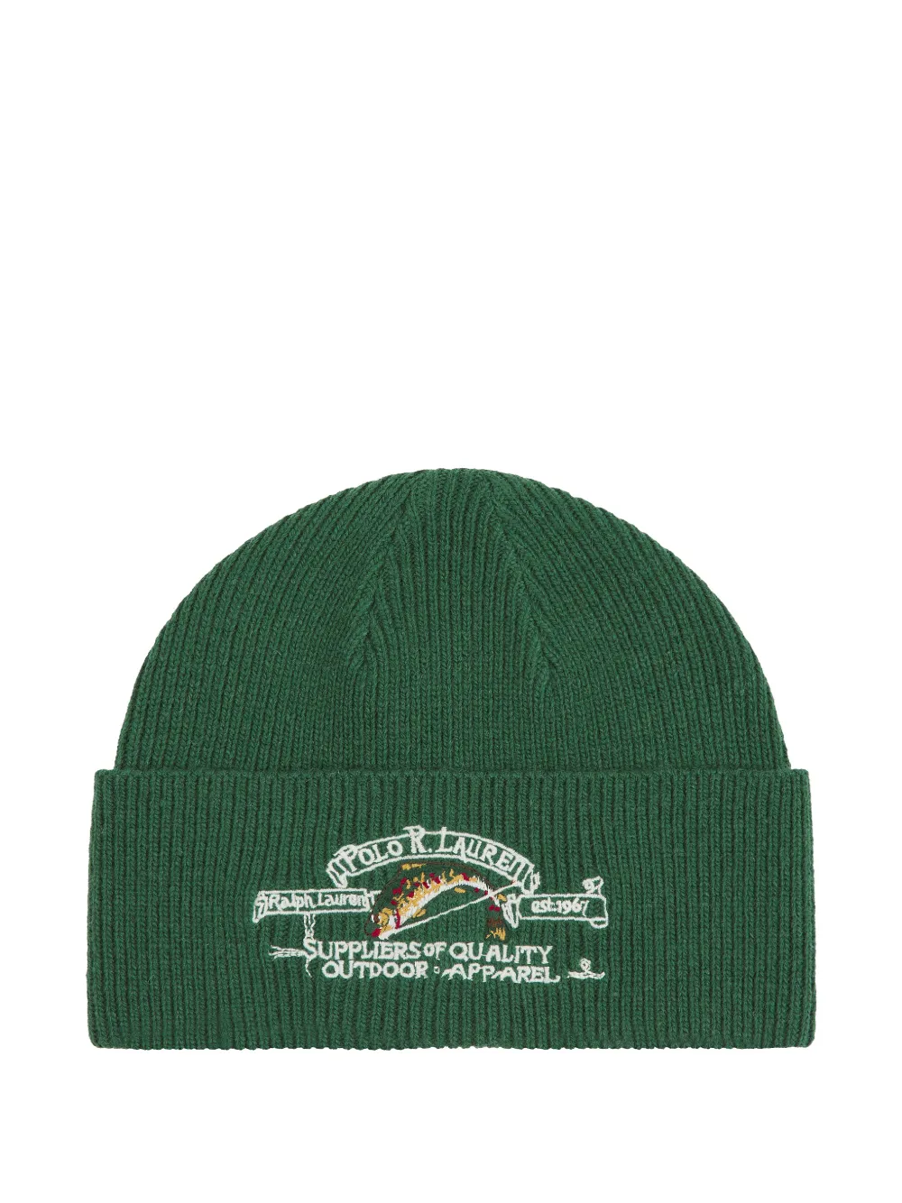 Polo Ralph Lauren Polo Sportsman logo-embroidered beanie - Verde