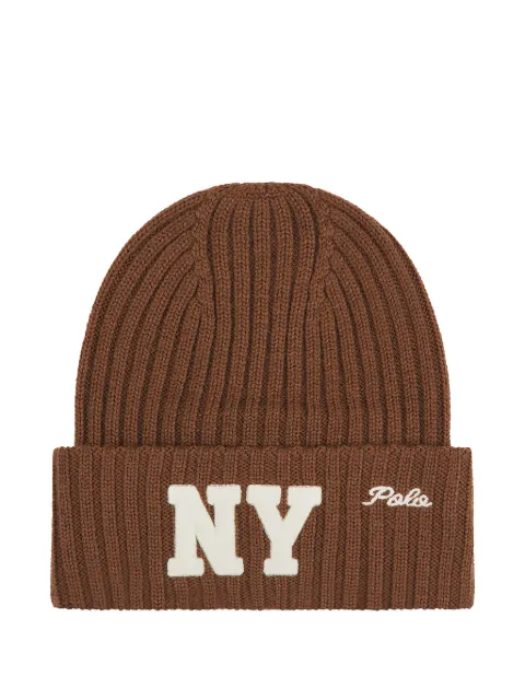 Polo Ralph Lauren NY ribbed beanie