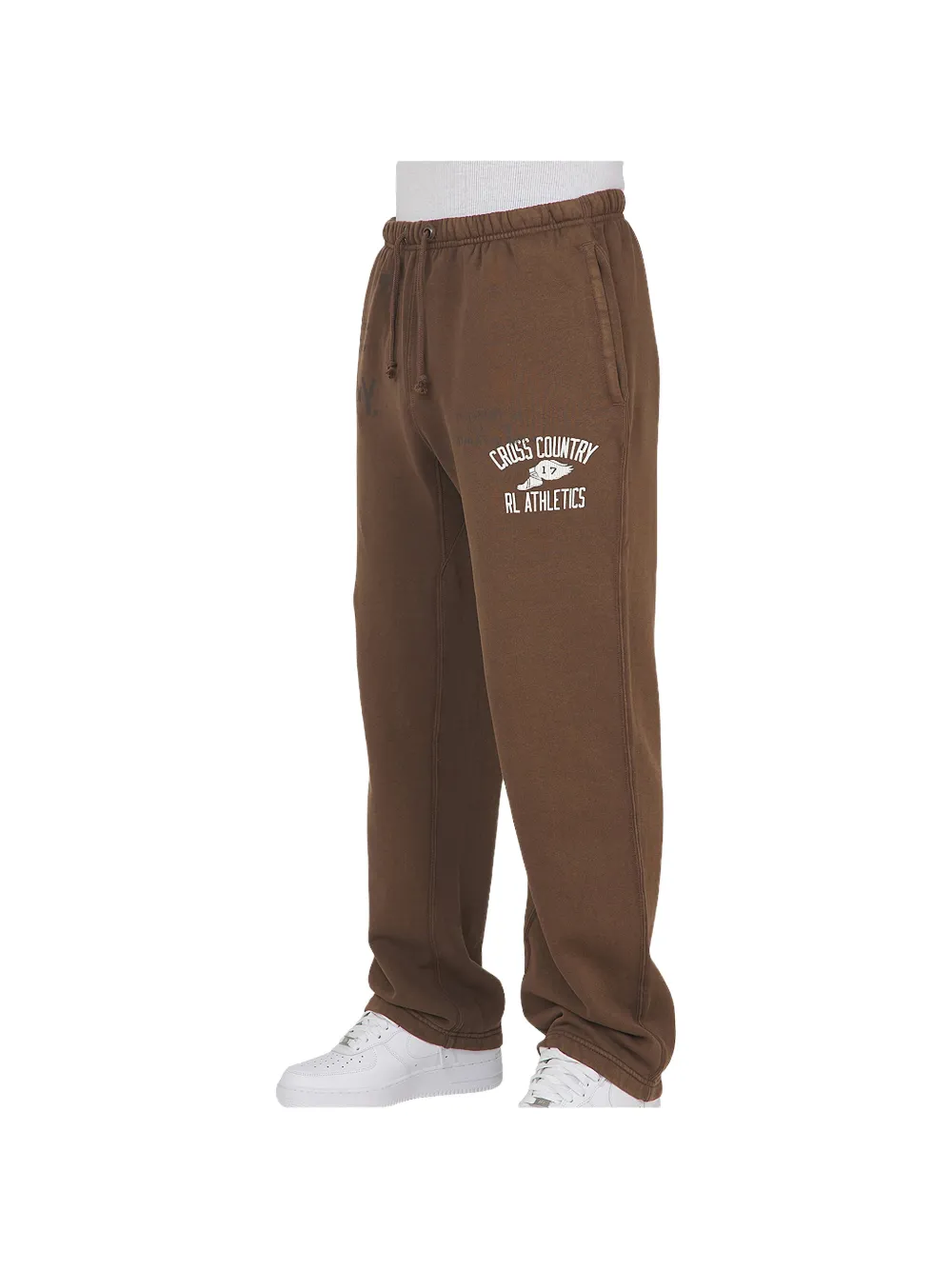 Polo Ralph Lauren Trainingsbroek met print Bruin