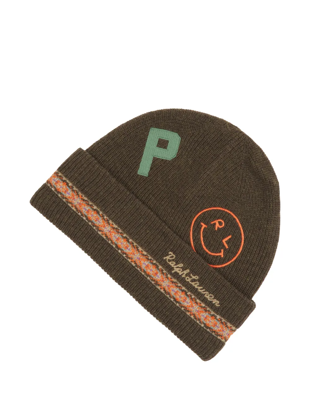 Polo Ralph Lauren Taslan muts met patch Bruin