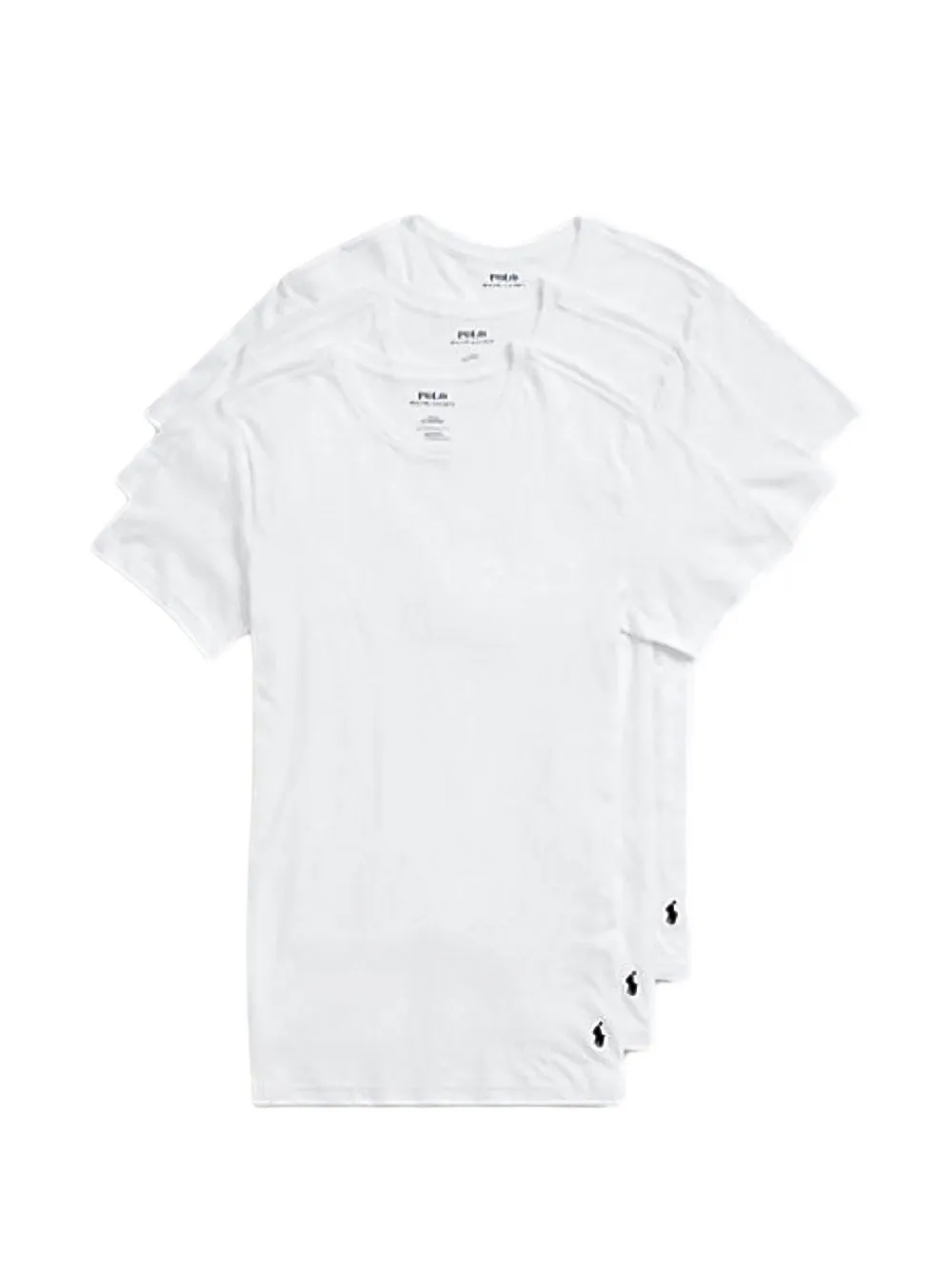 Polo Ralph Lauren slim-fit 3-pack T-shirts (set of three) - Bianco