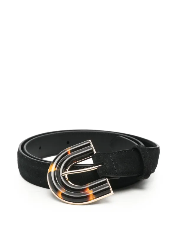BLAZÉ Milano Viva Nala Buckle Belt in Black