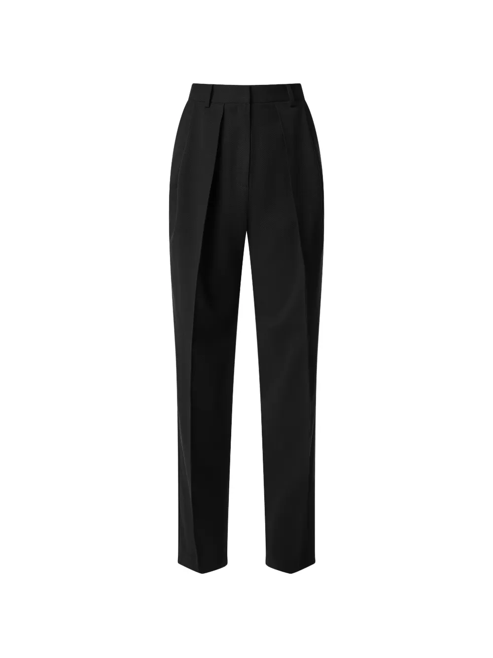 IL VOLO pleated silk trousers