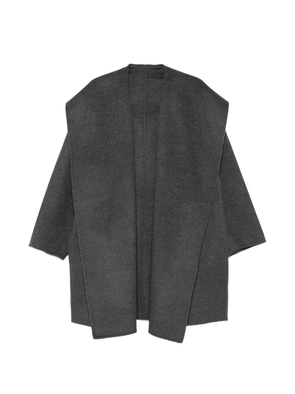 TOTEME hooded wool coat - Grigio