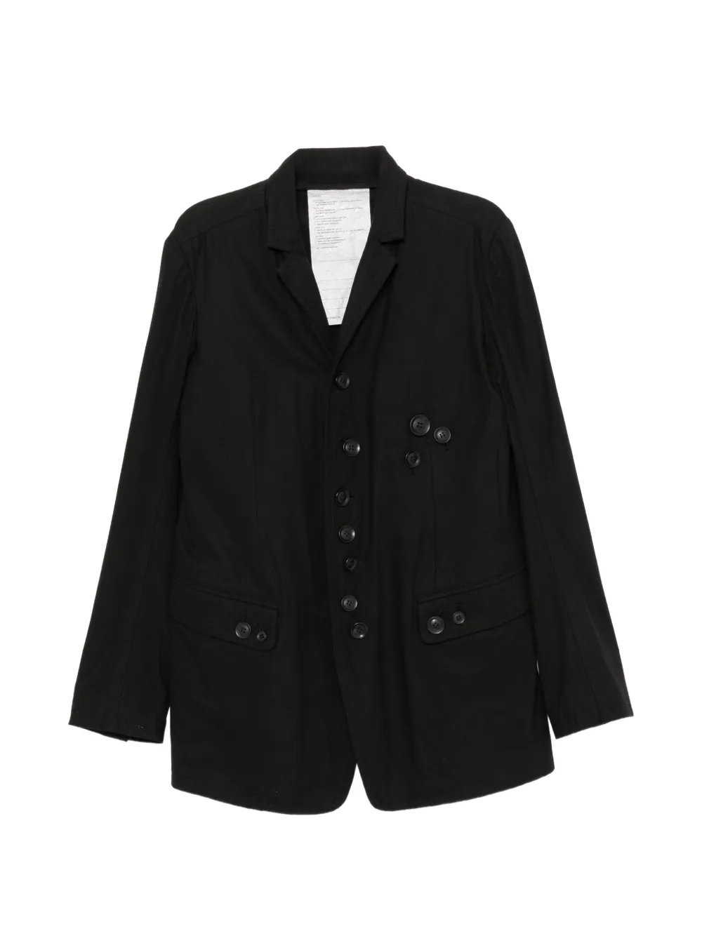 Nude:Masahiko Maruyama single-breasted blazer