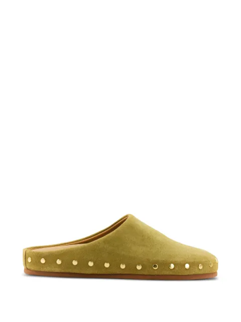 Posa Mule studded suede mules