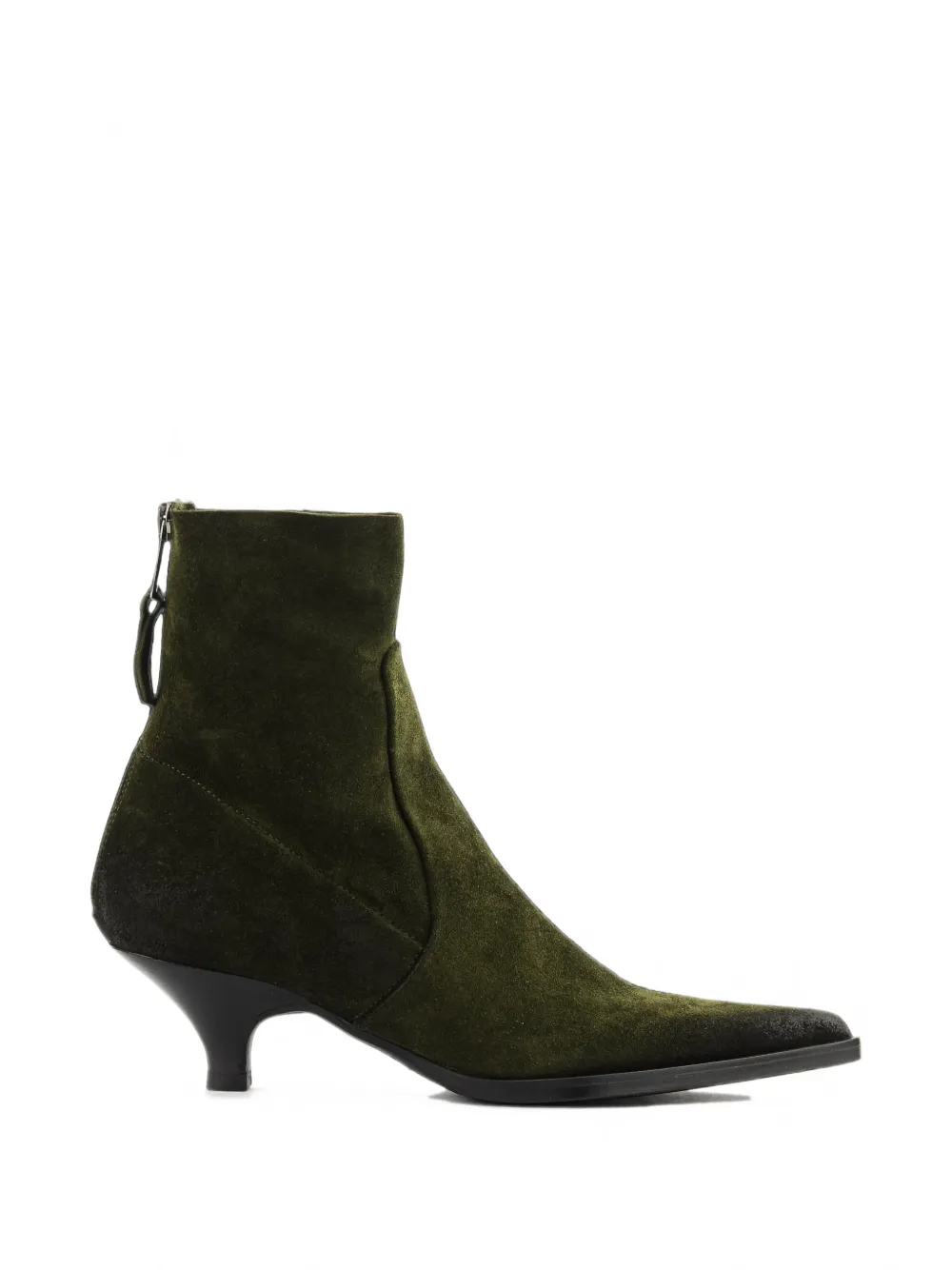 Elena Iachi pointy-toe suede ankle boots