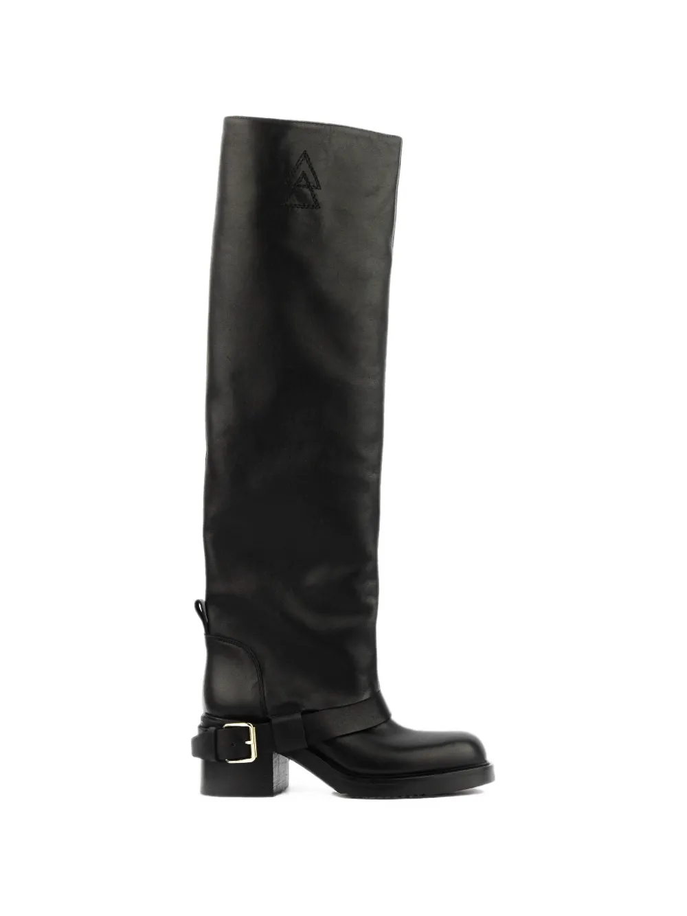 Elena Iachi buckle-detail leather boots