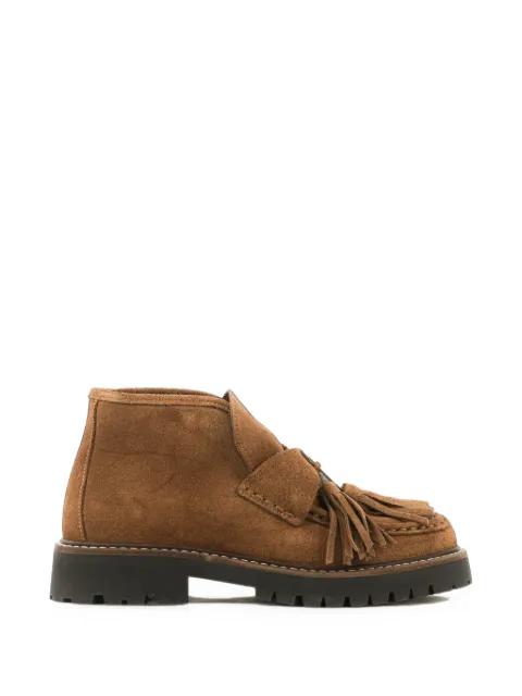 Posa tassel suede boots