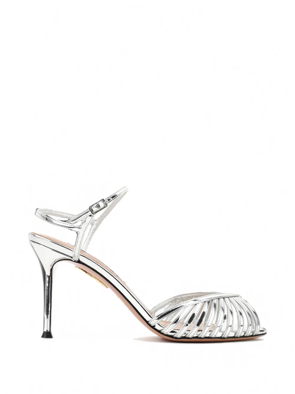 Aquazzura Hold Me Sandalen - Silber