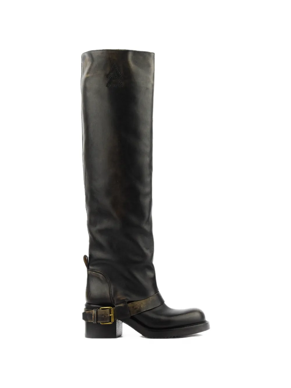 Elena Iachi buckled leather boots