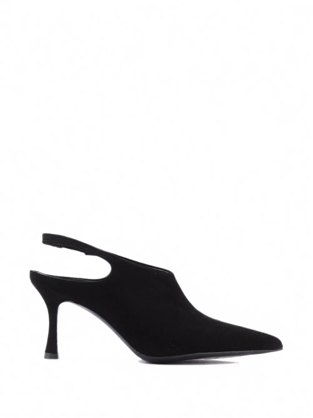 Paul Warmer escarpins en daim à bride arrière - Noir Paul Warmer escarpins en daim à bride arrière - Noir