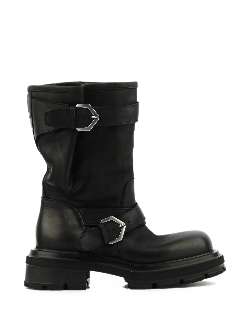 Elena Iachi buckle-strap biker boots