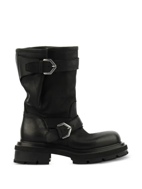 Elena Iachi buckle-strap biker boots