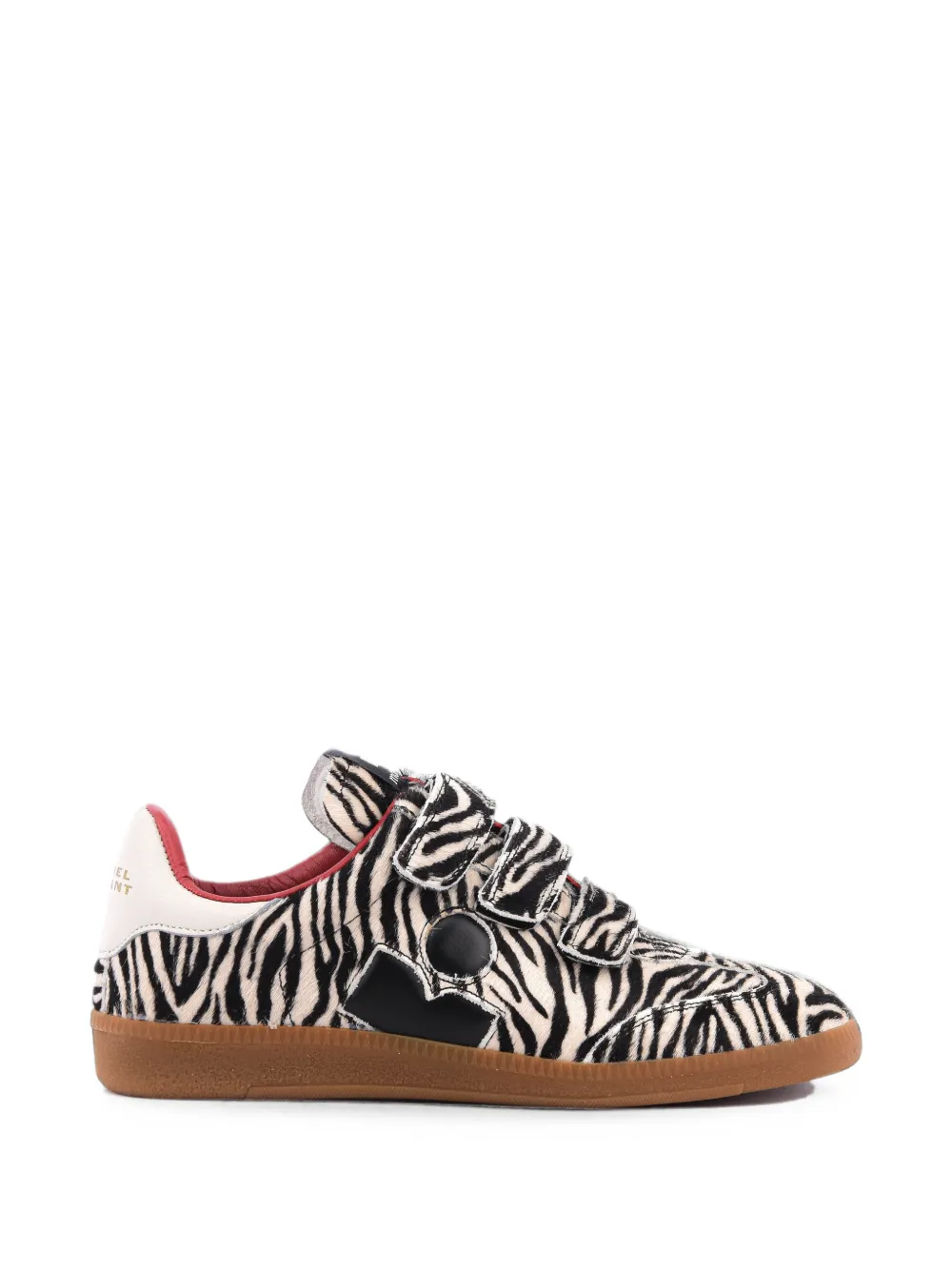 ISABEL MARANT baskets Beth à motif zébré - Blanc ISABEL MARANT baskets Beth à motif zébré - Blanc
