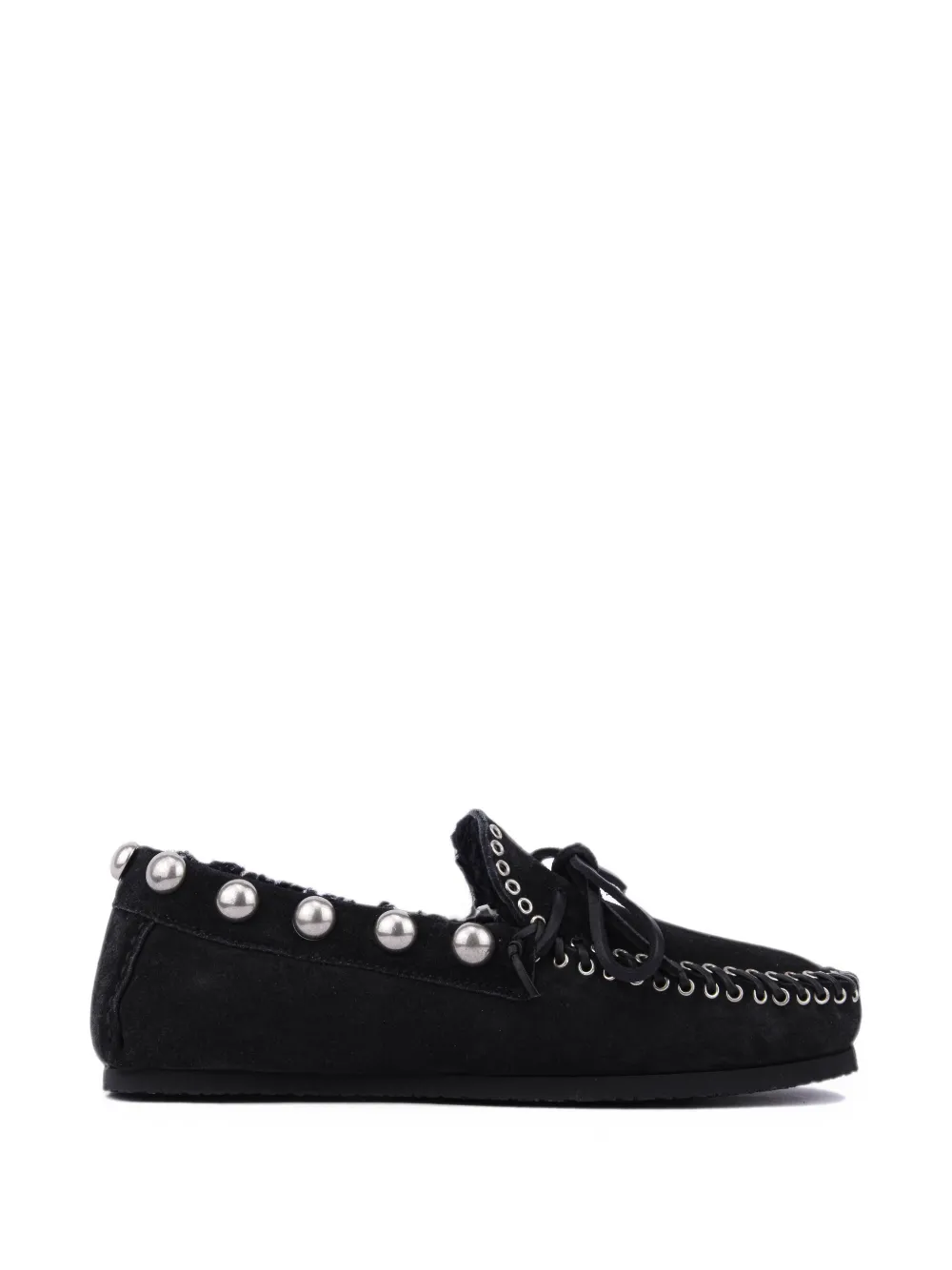ISABEL MARANT Mocassini con borchie - Nero