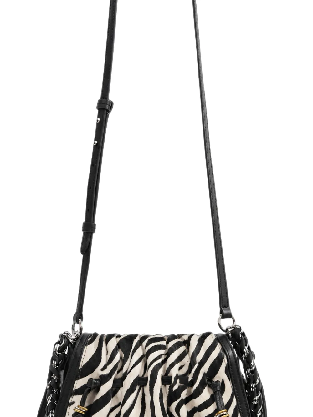 ISABEL MARANT Bolton XS leren tas Zwart