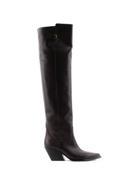 Elena Iachi Sharp over-the-knee boots